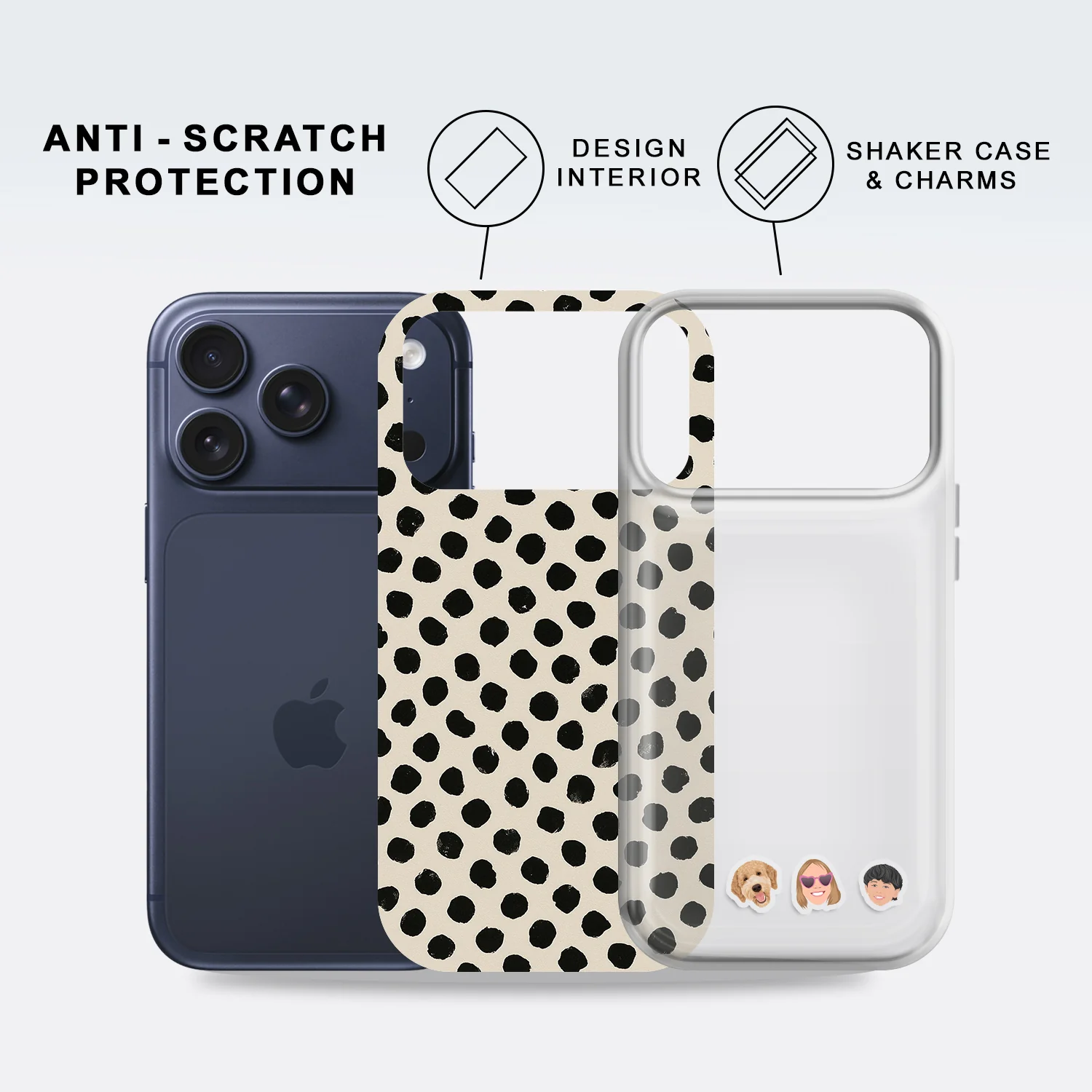 Shaker Case™ 💧 with Dotted Darling Case Design - Image 2