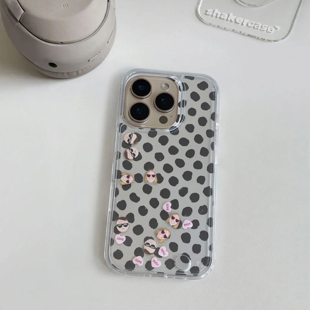 Shaker Case™ 💧 with Dotted Darling Case Design - Image 3