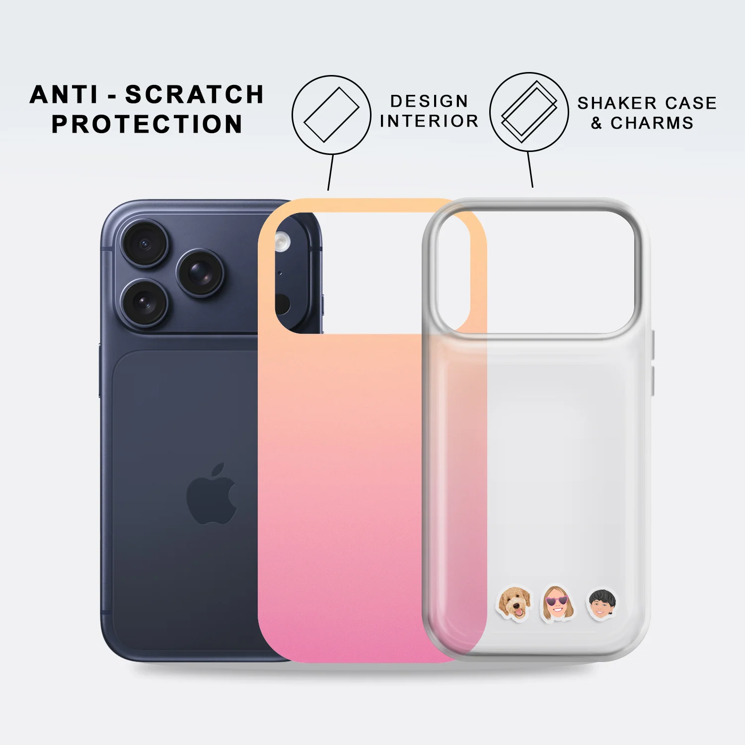 Shaker Case™ 💧 with Sunset Sorbet Case Design - Image 2